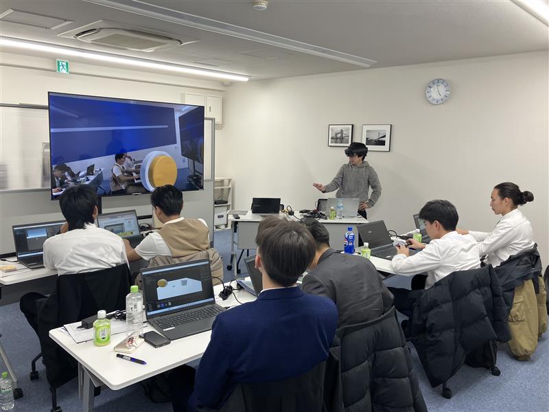 モンゴルからのインターン1日目